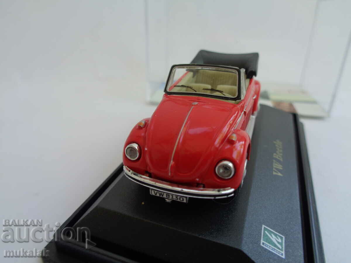 1:72 HONGWELL VW BEETLE TOY CAR MODEL with price 15.00 BGN | € 7.67