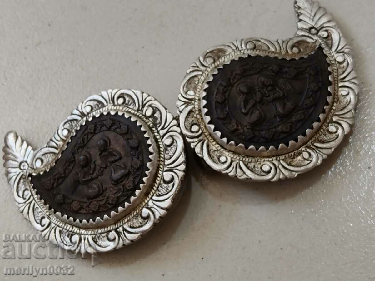 Renaissance silver hammered pafts, silver, pafts, jewelry with price 759.00 BGN | € 388.07