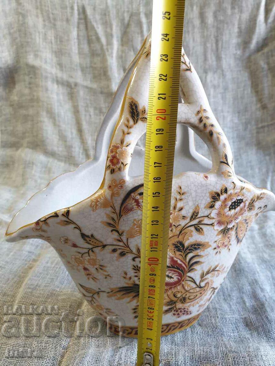 Βάζο-καλάθι από πορσελάνη - 7 Βάζο-καλάθι από πορσελάνη - 7