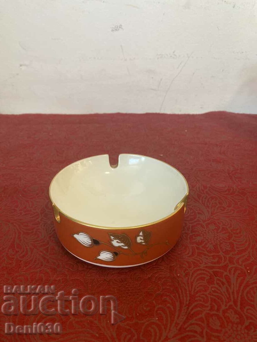 Beautiful German porcelain ashtray with markings !!!!