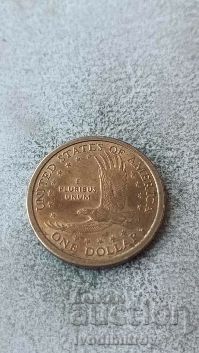 САЩ 1 долар 2000 D Сакагавеа Долар