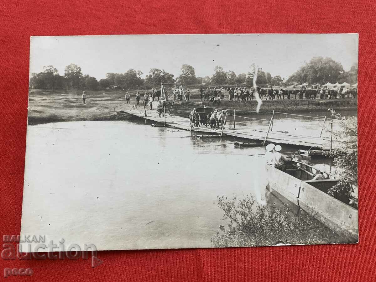 Παλιά φωτογραφία στρατιωτική γέφυρα πλωτού Pontooners - 5 Παλιά φωτογραφία στρατιωτική γέφυρα πλωτού Pontooners - 5