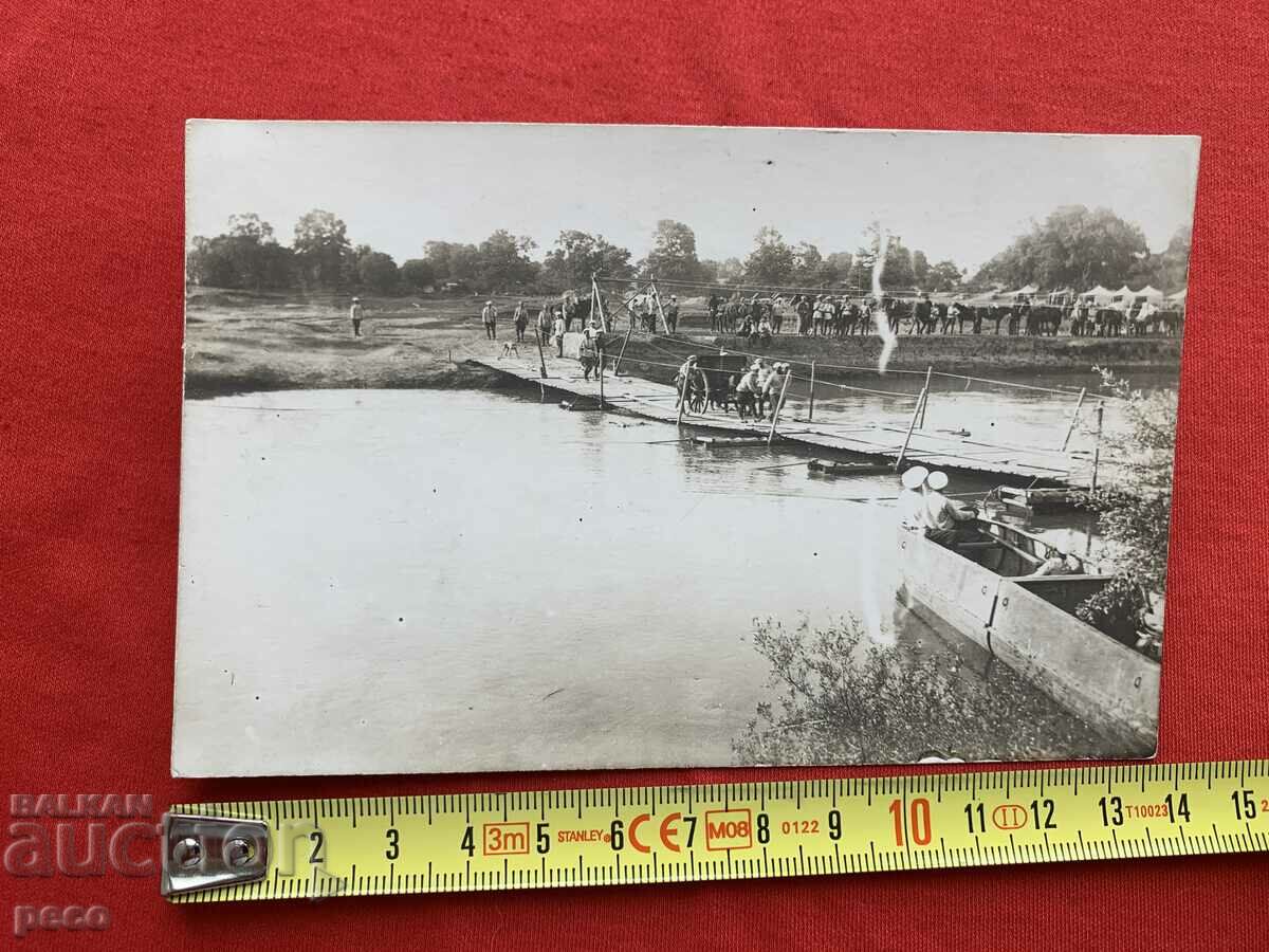 Παλιά φωτογραφία στρατιωτική γέφυρα πλωτού Pontooners - 6 Παλιά φωτογραφία στρατιωτική γέφυρα πλωτού Pontooners - 6