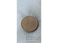 US $1 2001 P Sacagawea Dollar