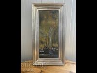 Very old author painting oil on canvas !!!