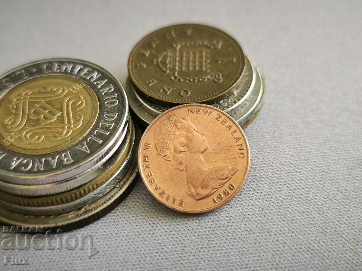 Coin - New Zealand - 1 cent | 1980 with price 3.75 BGN | € 1.92 Coin - New Zealand - 1 cent | 1980 with price 3.75 BGN | € 1.92