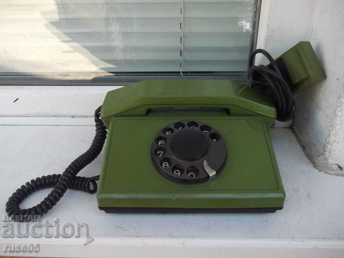 Телефон "ТА-900" шайбов от соца работещ - 1