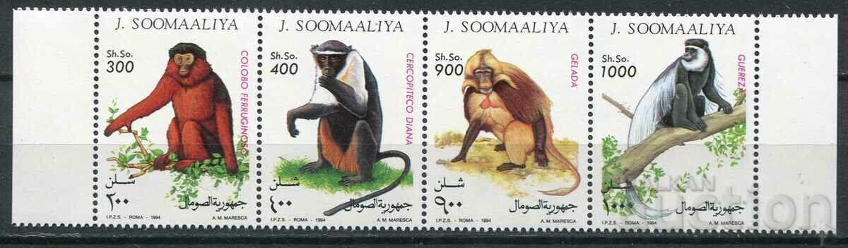 Somalia 1994 MnH - Fauna, wild animals, monkeys