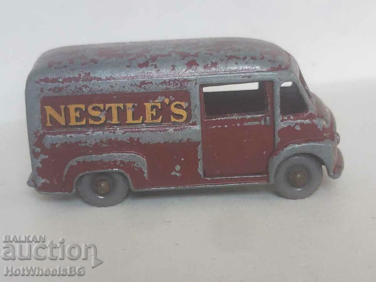 CUTIA DE chibrituri LESNEY. Nr. 69A Commer Van „Nestle’s” 1959