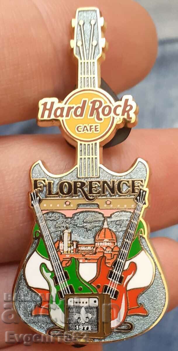 Το πρωτότυπο σήμα του Hard Rock Cafe Florence