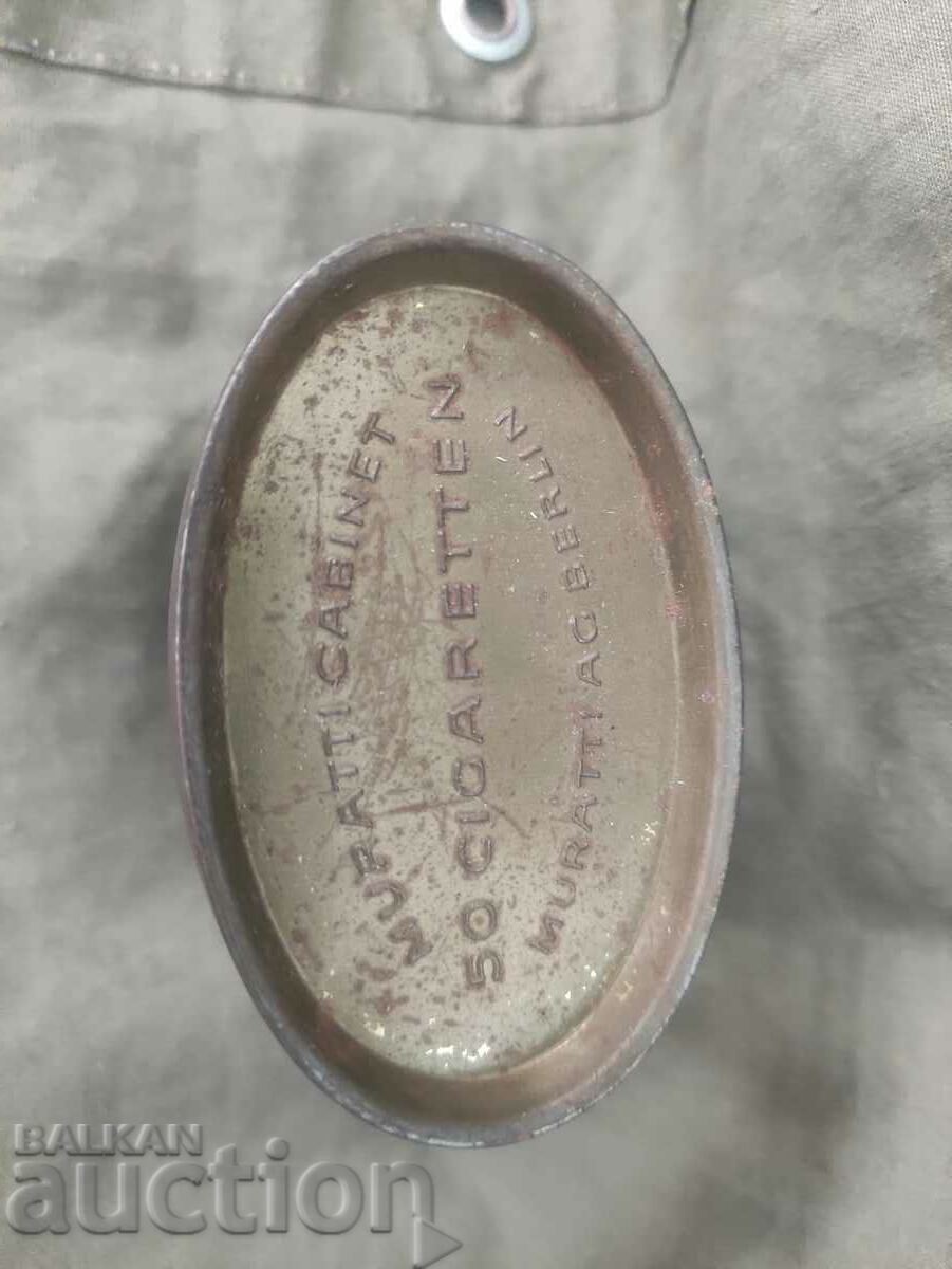 Auction metal box Muratti Berlin Auction metal box Muratti Berlin