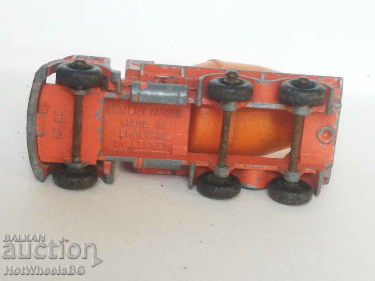 MATCHBOX LESNEY. No 26B Foden Cement Mixer 1961 - 6 MATCHBOX LESNEY. No 26B Foden Cement Mixer 1961 - 6