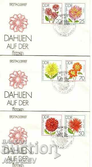 GDR 1979 3 FDC