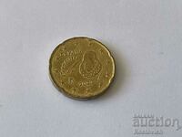 Spain 20 euro cents 2022