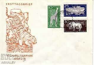 GDR 1965 ZOO FDC GDR 1965 ZOO FDC