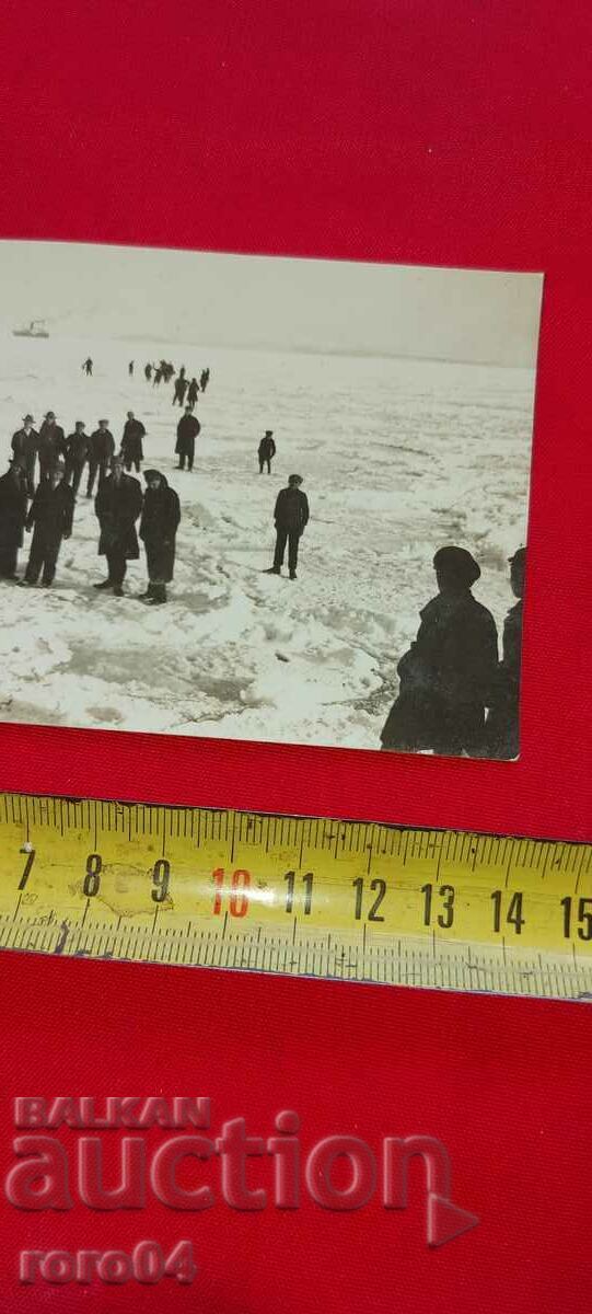 Delivery of BURGAS - FROZEN SEA - 1929 Delivery of BURGAS - FROZEN SEA - 1929
