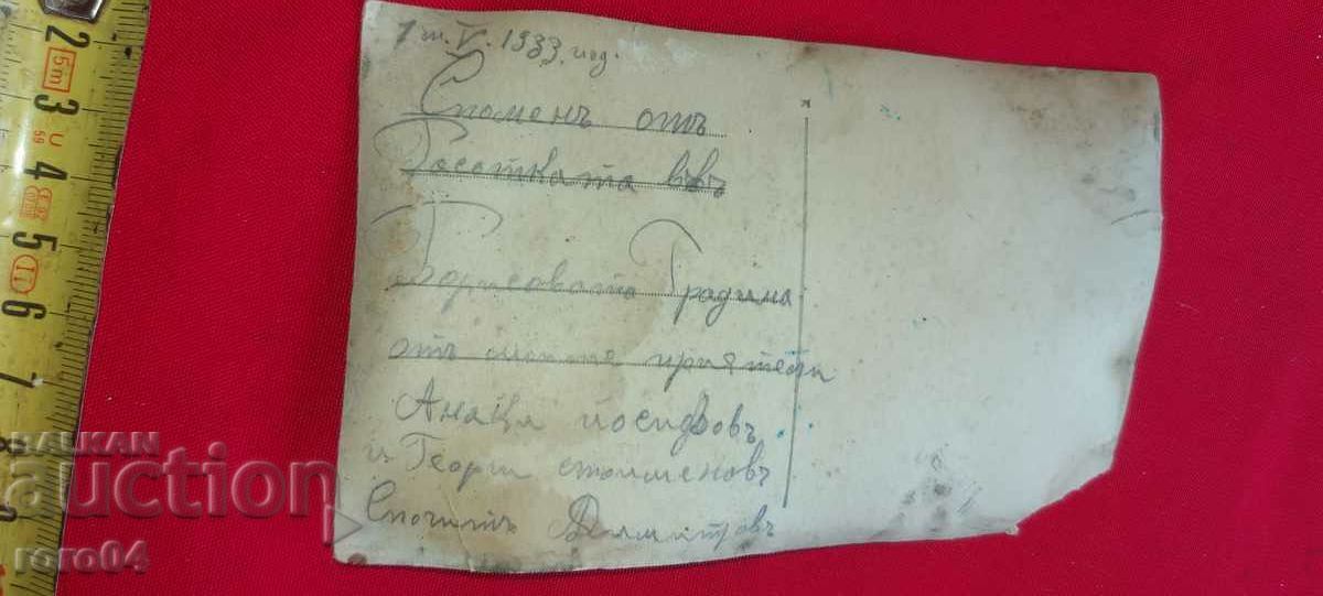 СОФИЯ - БОРИСОВАТА ГРАДИНА - ЩИКОВЕ - 1933 г. - 5