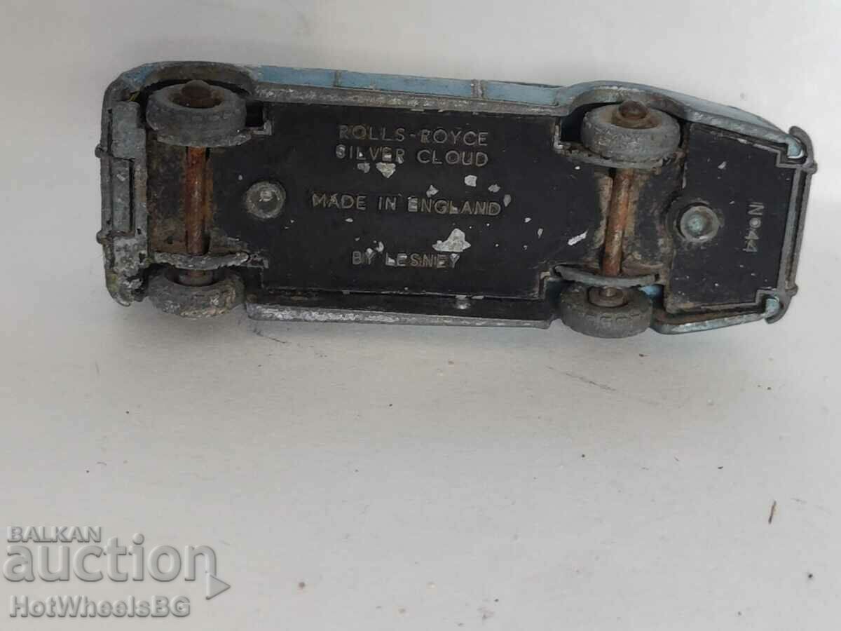 - MATCHBOX LESNEY. No. 44A Rolls Royce Silver Cloud 1958 - 6 - MATCHBOX LESNEY. No. 44A Rolls Royce Silver Cloud 1958 - 6