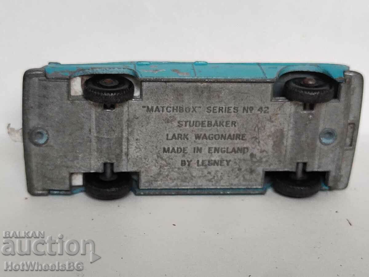 -MATCHBOX LESNEY. No. 42B Studebaker Station Wagon 1965 - 7