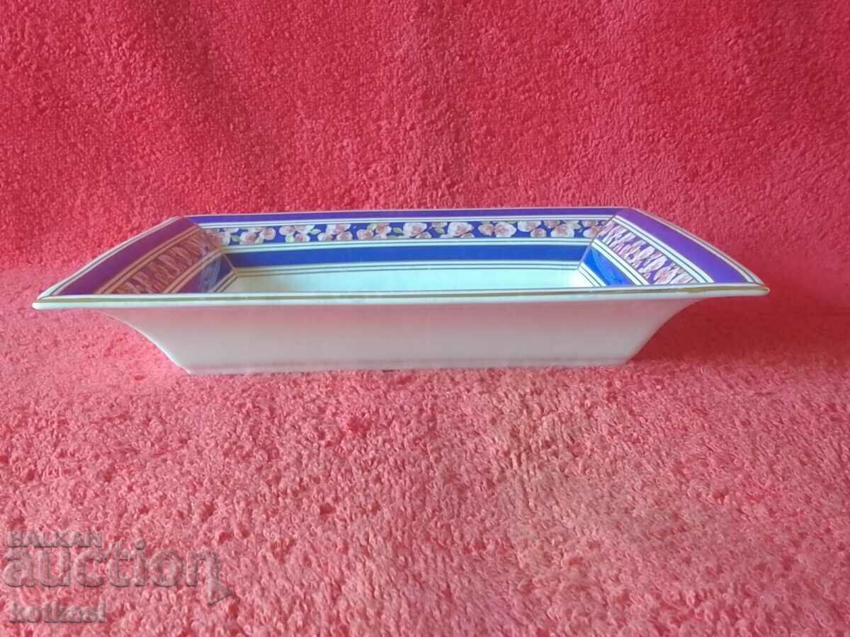 Auction The old porcelain plate bowl gilt ENGLAND Auction The old porcelain plate bowl gilt ENGLAND