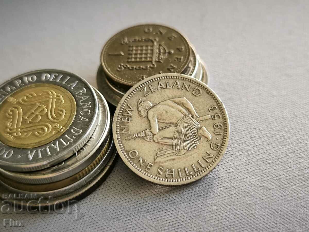 Monedă - Noua Zeelandă - 1 Shilling | 1953