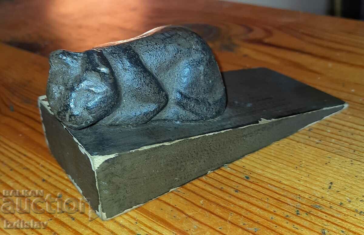 Ограничител за врата с котка Ограничител за врата с котка