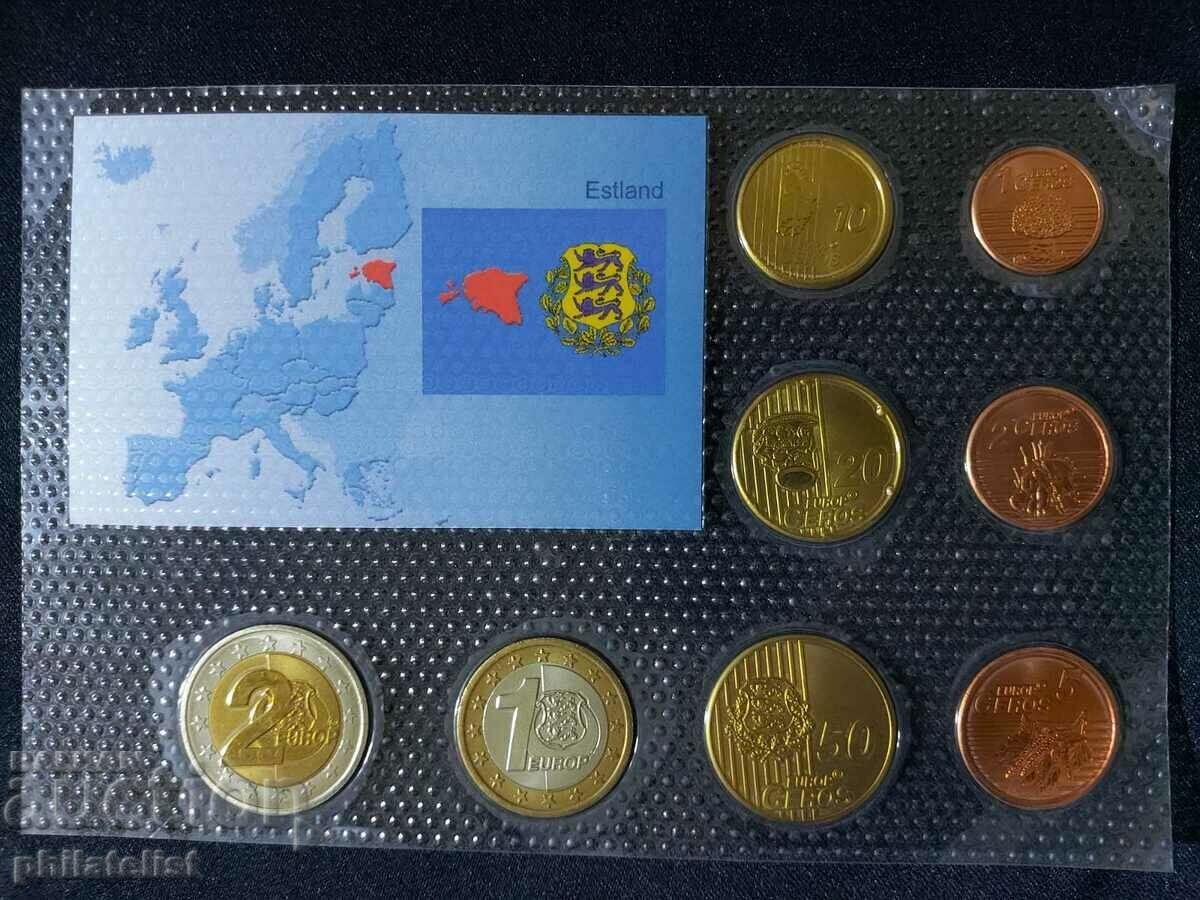 Auction Trial Euro Set - Estonia 2006, 8 coins Auction Trial Euro Set - Estonia 2006, 8 coins