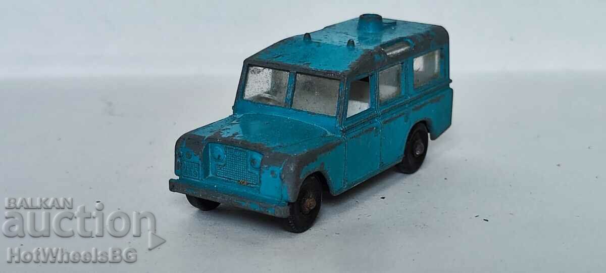 - MATCHBOX LESNEY. No. 12C Safari Land Rover 1965 with price 8.00 BGN | € 4.09 - MATCHBOX LESNEY. No. 12C Safari Land Rover 1965 with price 8.00 BGN | € 4.09