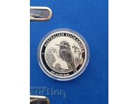Moneda de argint Kookaburra, 1 oz, Australia, 2019