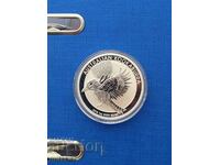 Сребърна монета "Кукабура", 1 oz, Австралия, 2018
