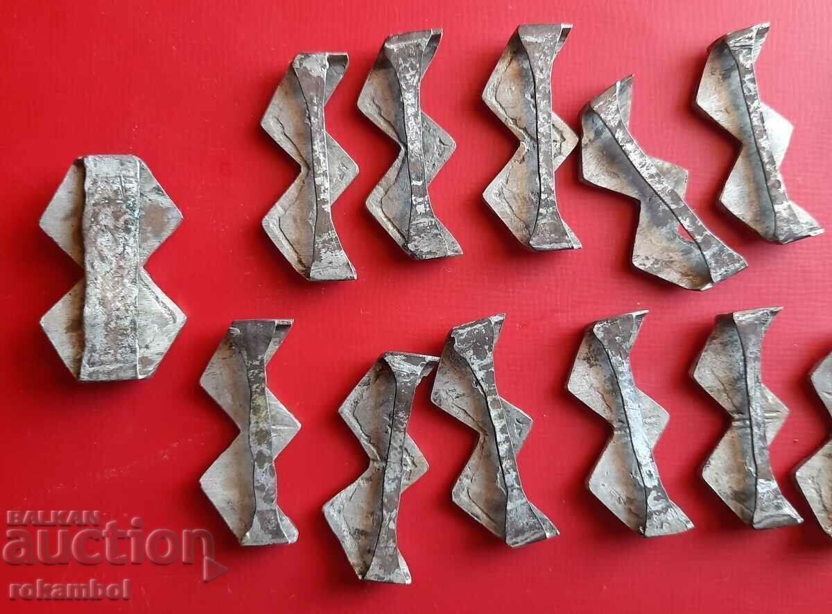 Ασημένιοι σύνδεσμοι ζωνών Αναγέννησης - 6 Ασημένιοι σύνδεσμοι ζωνών Αναγέννησης - 6