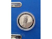 Moneda de argint Kookaburra, 1 oz, Australia, 2014