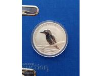Kookaburra Silver Coin, 1oz, Australia, 2007