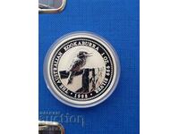 Kookaburra Silver Coin, 1oz, Australia, 1998