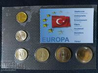 Set complet - Turcia 2005, 6 monede