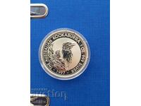 Kookaburra Silver Coin, 1oz, Australia, 1997