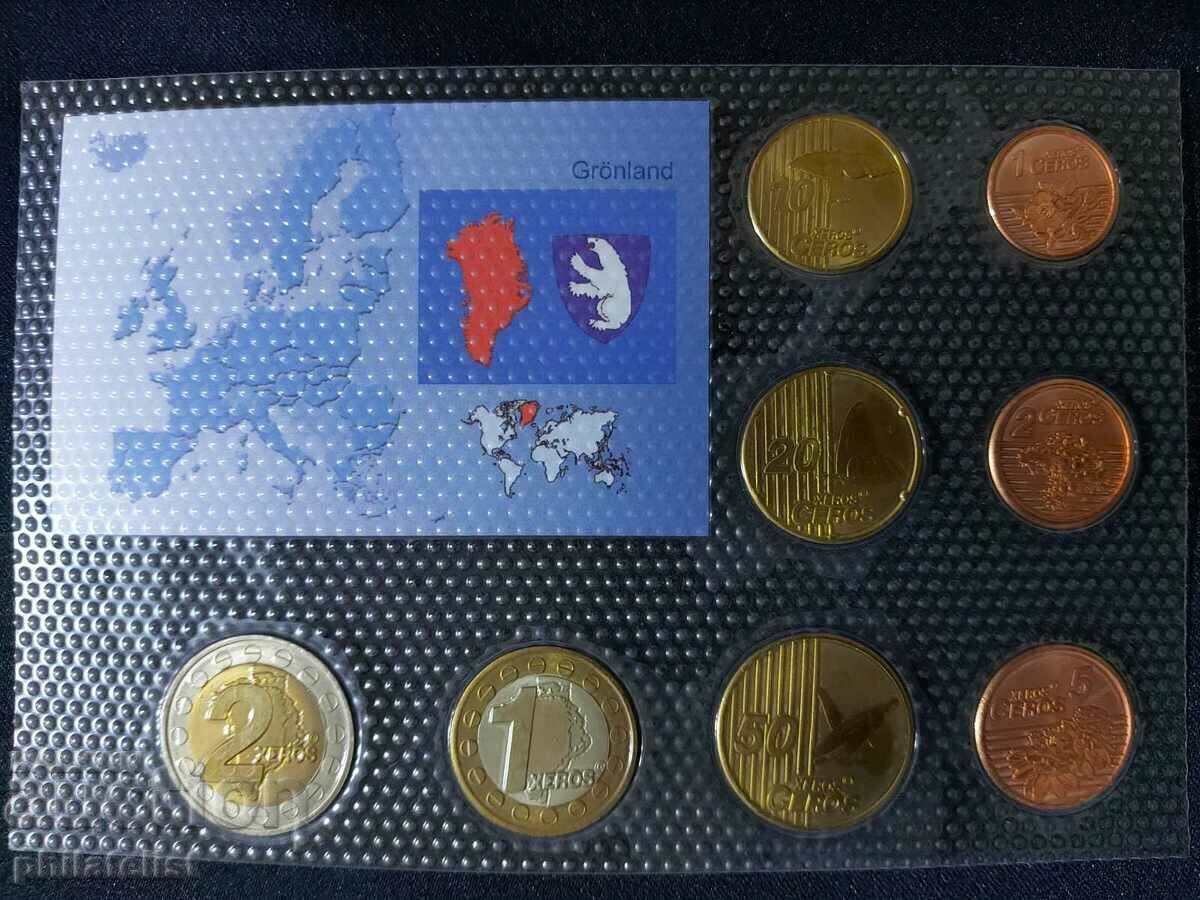 Auction Trial Euro Set - Greenland 2004, 8 coins Auction Trial Euro Set - Greenland 2004, 8 coins