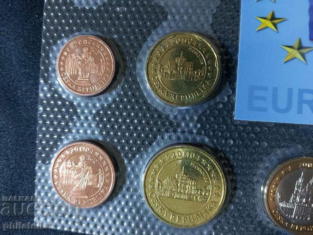 Trial Euro Set - Czech Republic 2004, 8 coins with price 22.00 BGN | € 11.25 Trial Euro Set - Czech Republic 2004, 8 coins with price 22.00 BGN | € 11.25