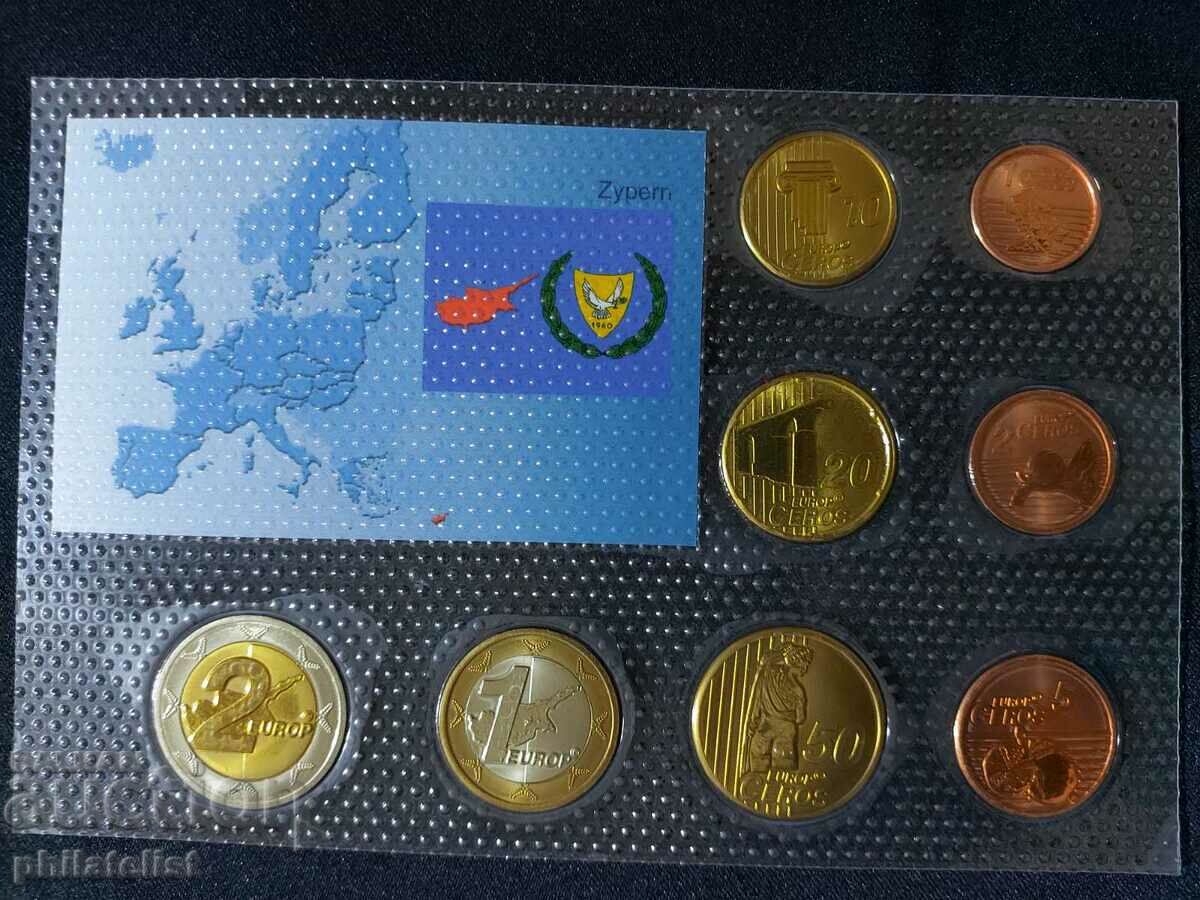 Auction Trial Euro Set - Cyprus 2006, 8 coins Auction Trial Euro Set - Cyprus 2006, 8 coins
