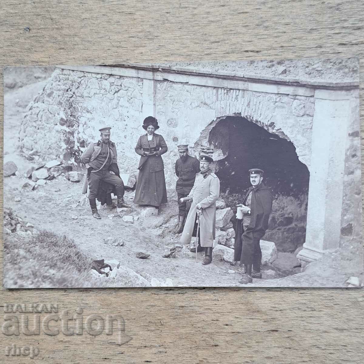 Ayvaz bunica Edirne 1913 Războiul Balcanic foto veche