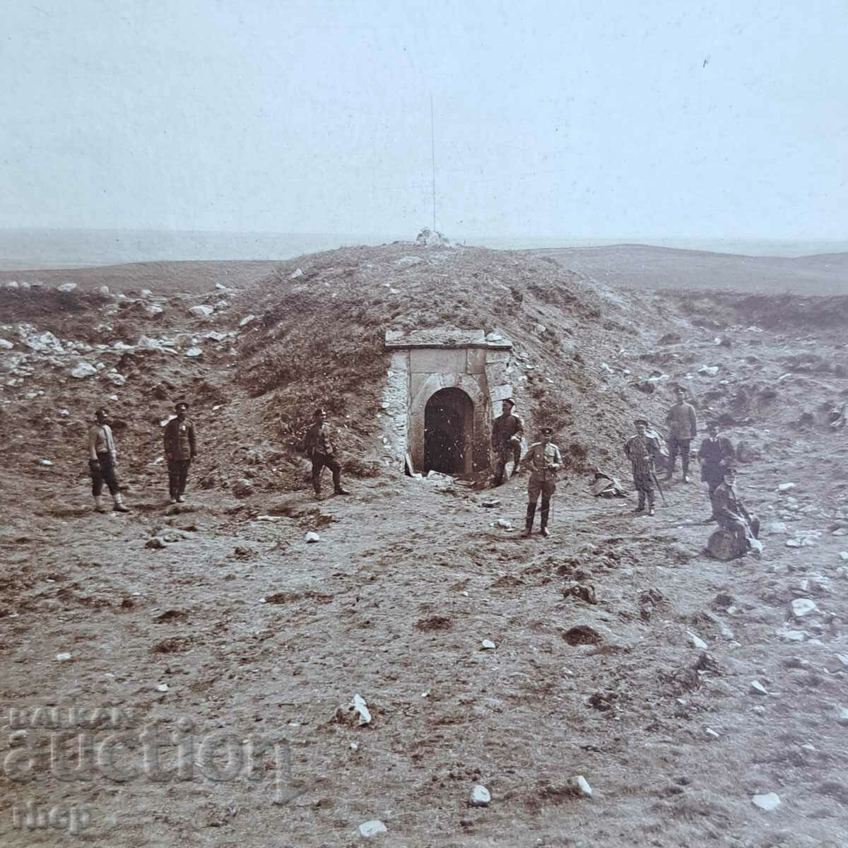 Poziții turcești capturate Edirne 1913. Războiul balcanic