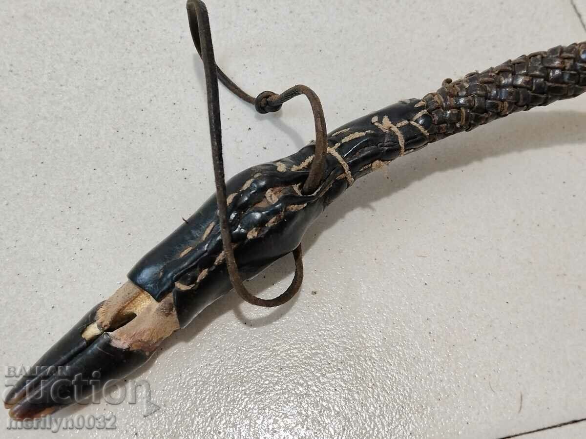 Μαστίγιο μαστίγιο 20ου αιώνα με πόδι ελαφίνας με τιμή 89.00 BGN | € 45.50 Μαστίγιο μαστίγιο 20ου αιώνα με πόδι ελαφίνας με τιμή 89.00 BGN | € 45.50