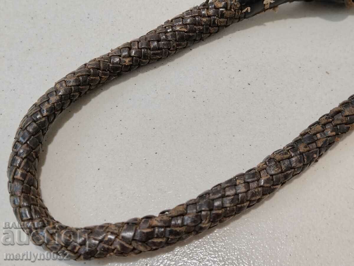 Δημοπρασία Μαστίγιο μαστίγιο 20ου αιώνα με πόδι ελαφίνας Δημοπρασία Μαστίγιο μαστίγιο 20ου αιώνα με πόδι ελαφίνας