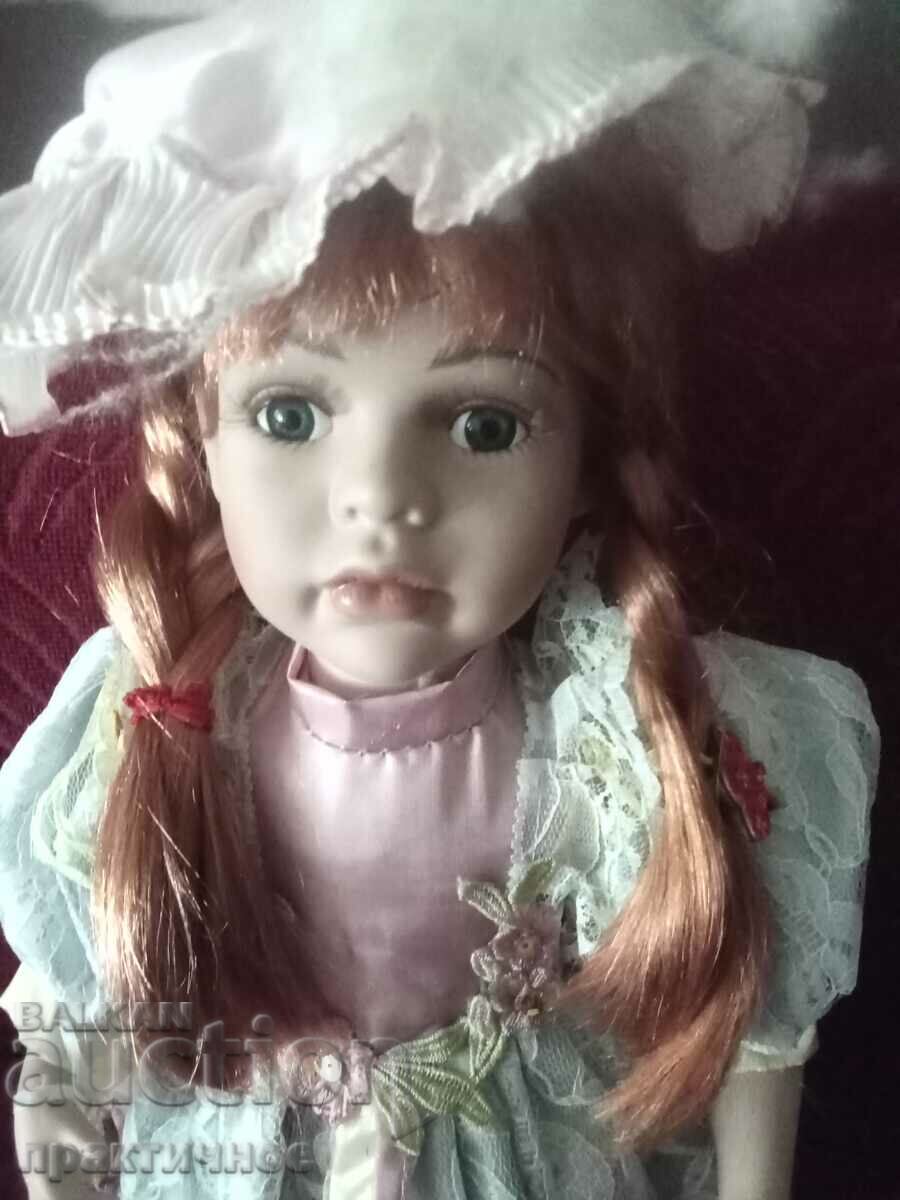 Antique Russian porcelain doll