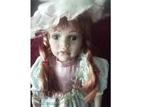 Antique Russian porcelain doll