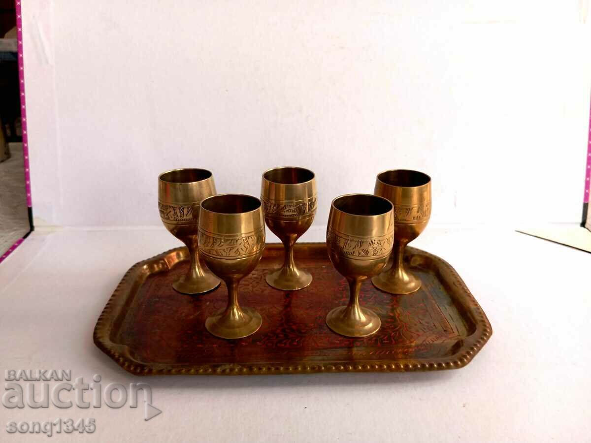 Old Bronze Service From 0.01 St.