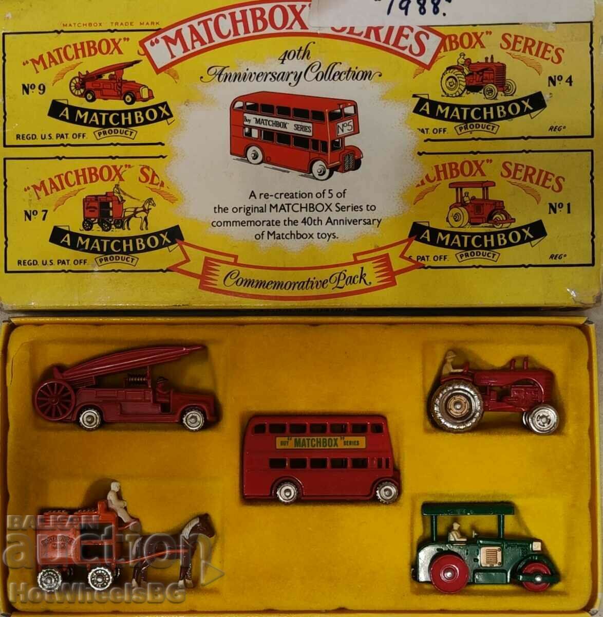 40 years MATCHBOX LESNEY commemorative series