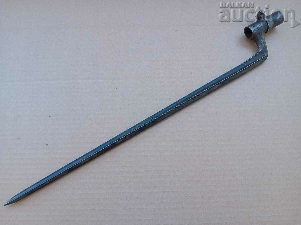Auction  Bayonet rifle Remington block Swedish M 1867 bayonet Remington
