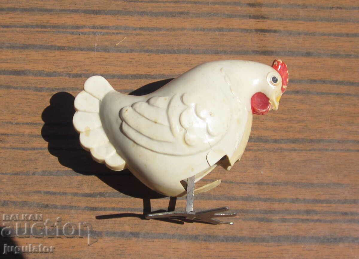 Delivery of old Bulgarian mechanical toy hen from Sotsa Delivery of old Bulgarian mechanical toy hen from Sotsa