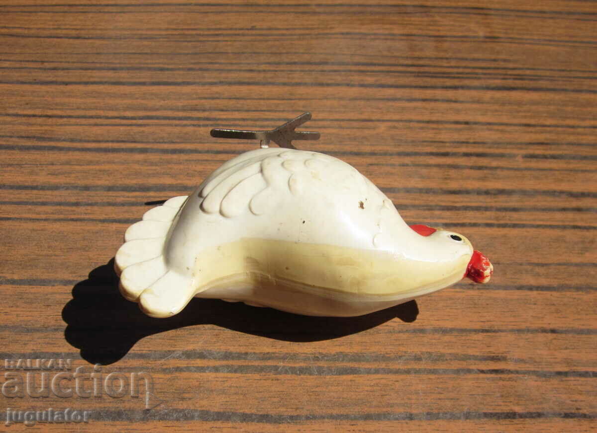 old Bulgarian mechanical toy hen from Sotsa - 7 old Bulgarian mechanical toy hen from Sotsa - 7